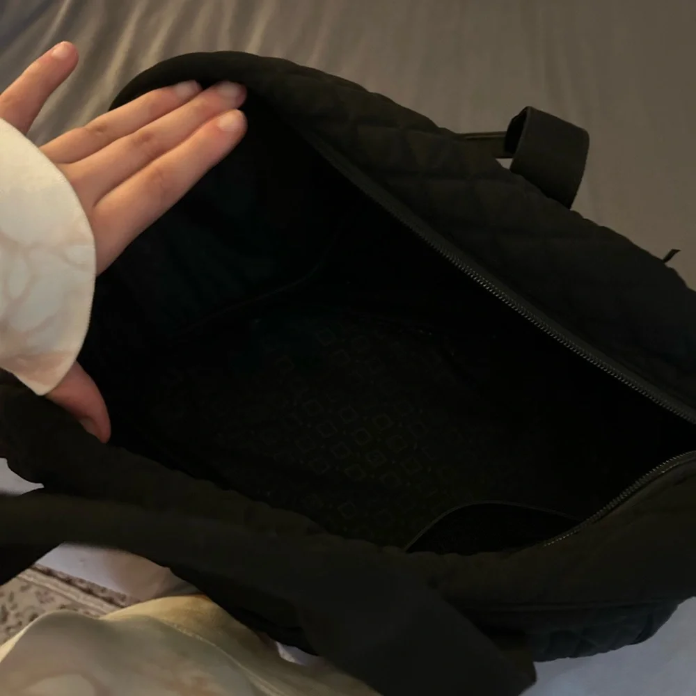 Vera Bradley Black Duffel Bag - Picture 3 of 4